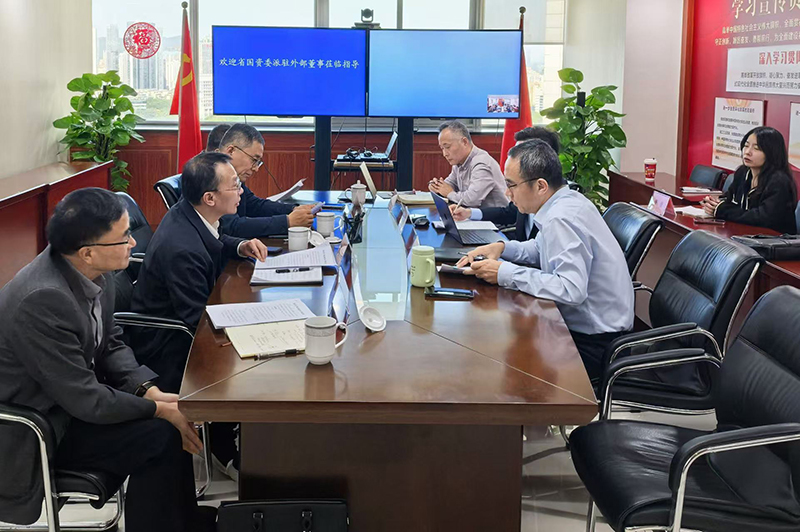集团公司外部董事调研黄山公司（深安实...