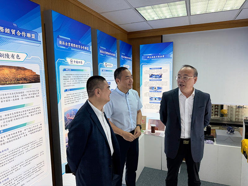 省政协副主席张祥安赴黄山公司调研